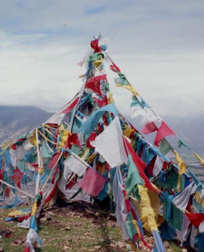 Picture of Tibetan Prayer Flags