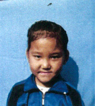 Tenzin Tseyang Sponsored child 