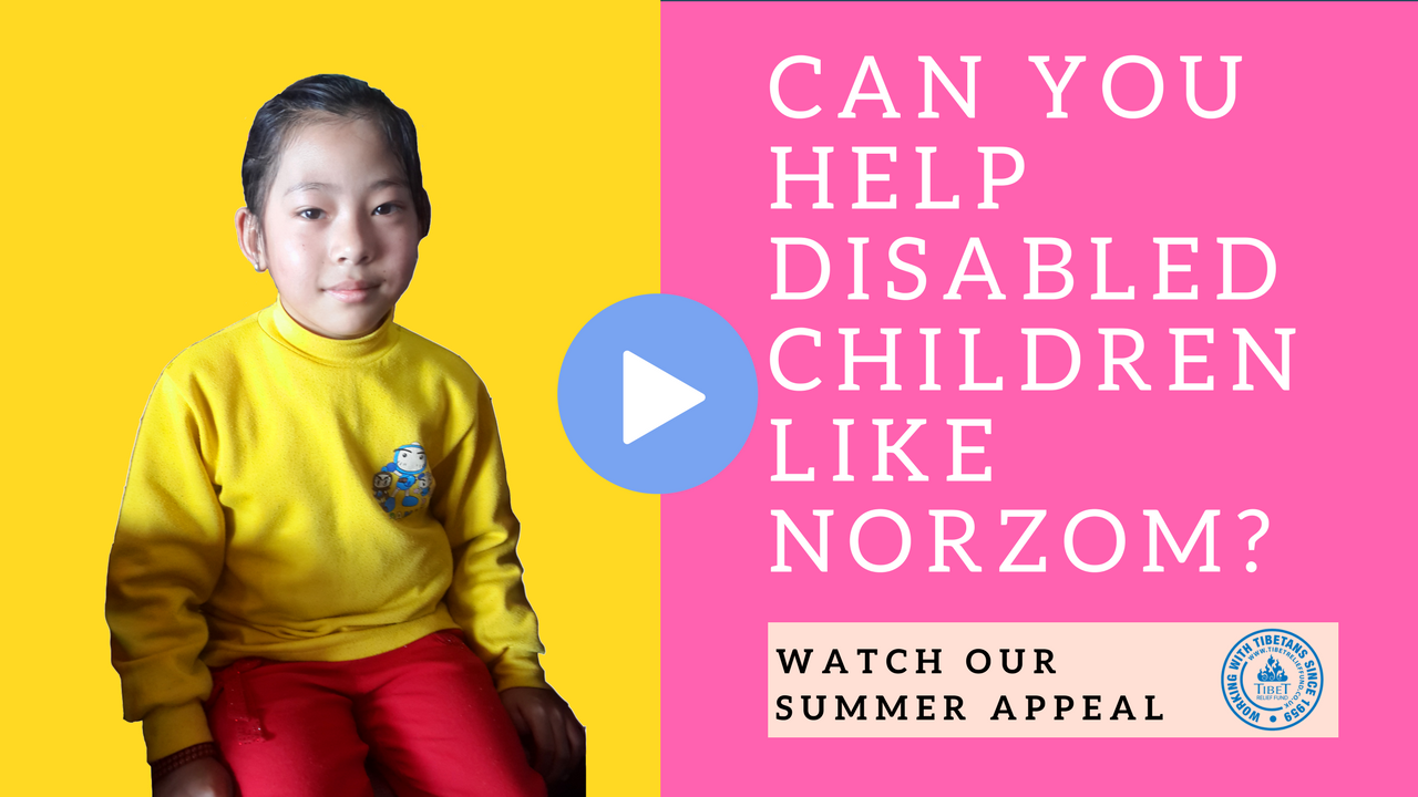 Summer Appeal: Help disabled Tibetan children finish school
