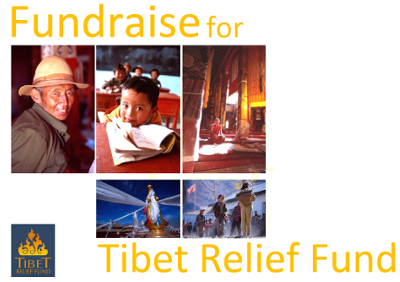 fundraise for Tibet Relief Fund