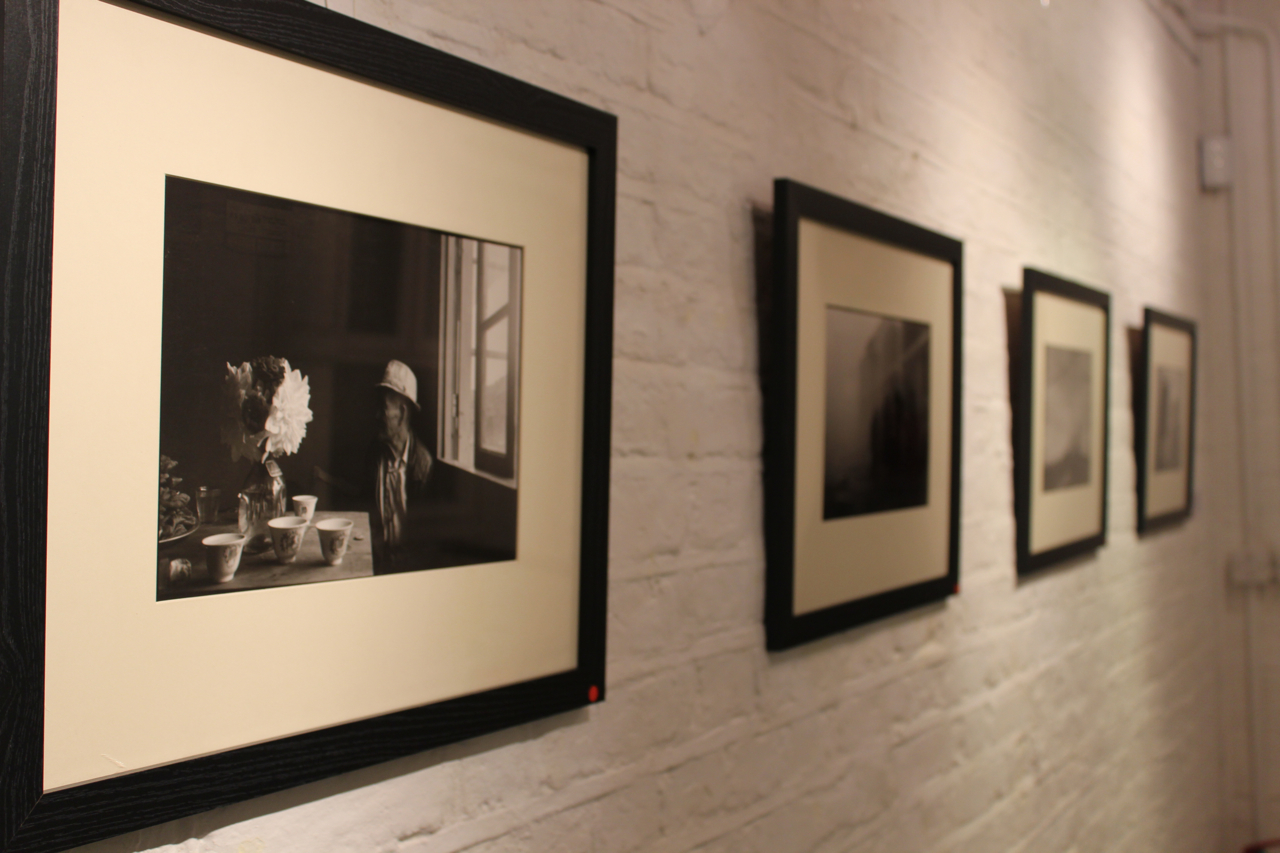 Photographs at the exhibition