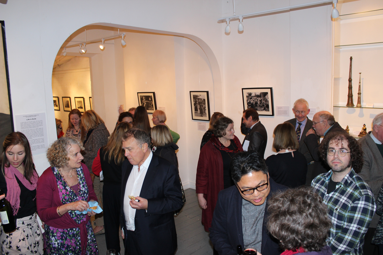 The opening reception