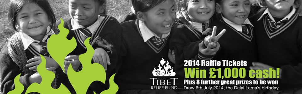 2014 Tibet Relief Fund Raffle winners!