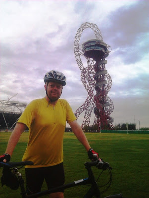 Parl at Queen Elizabeth Olympic Park, to begin the race.
