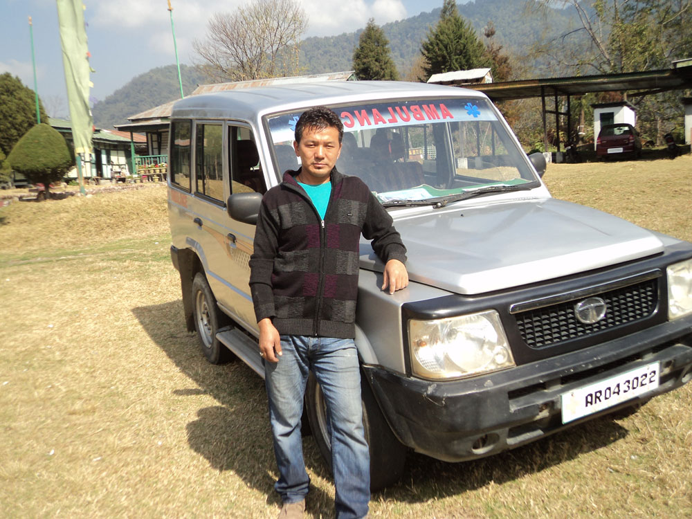 Tibet Relief Fund annual review: Tenzingang Ambulance