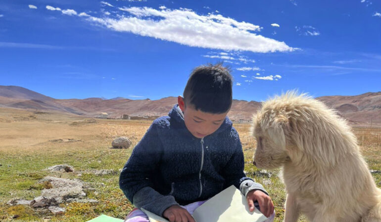 Winter appeal: The gift of early literacy materials and learning opportunities to rural Tibetan children