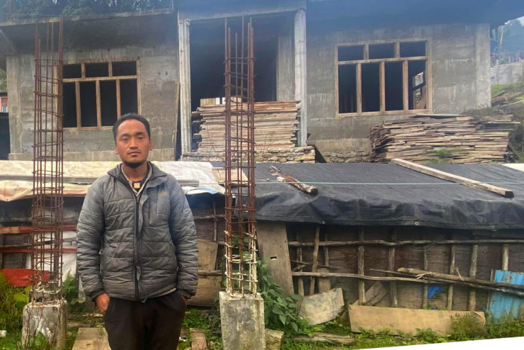 Donate now: Will you help vulnerable Tibetans in Bakhang village finish building their homes before the monsoon hits?