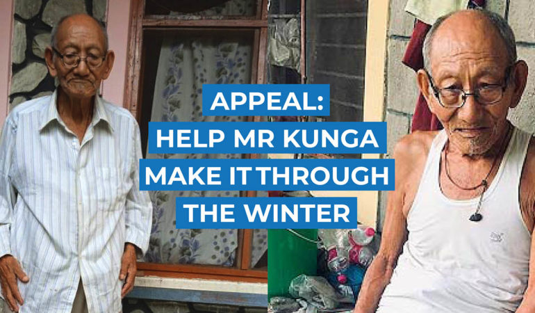 A message from Joanna Lumley: Can you help Mr Kunga?