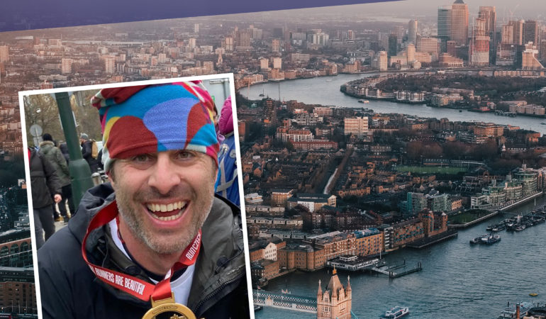 Our brilliant trustee Greg is running the London Marathon in October!