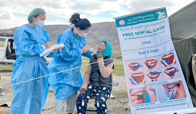 With support from her sponsor, Tenzin Lhadon has completed her five year dental degree