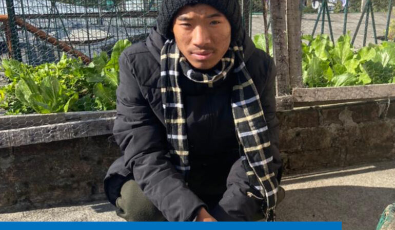 With the help of Tibetan Homes Foundation, Dorjee knows he will be warm for the winter