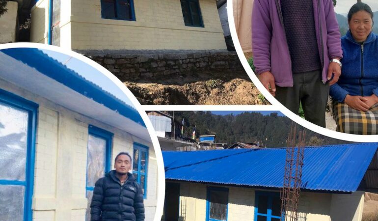 7 more families in Bakhang have new homes.